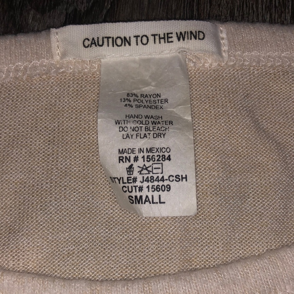 Tie sweater - Picture 2 of 2